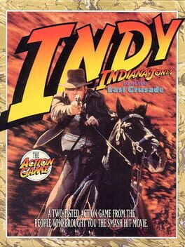 Indiana Jones and the Last Crusade: The Action Game Game Cover Artwork