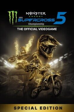 Monster Energy Supercross: The Official Videogame 5 - Special Edition Game Cover Artwork