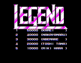 Legend Cover