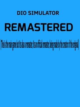 Image de Dio Simulator Remastered