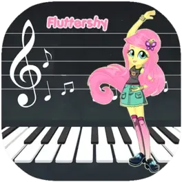 Fluttershy Piano Tiles image