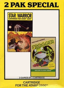 2 Pak Special: Star Warrior/Frogger image