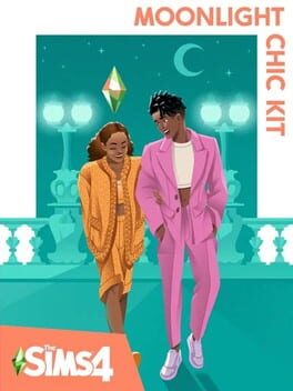 The Sims 4: Moonlight Chic Kit Game Cover Artwork