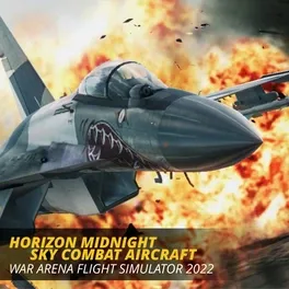 Horizon Midnight Sky Combat Aircraft: War Arena Flight Simulator 2022 image