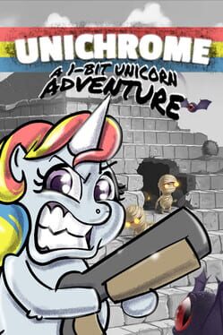 Unichrome: A 1-Bit Unicorn Adventure Game Cover Artwork