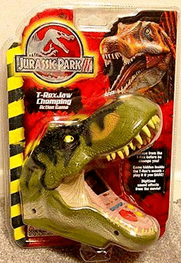 Jurassic Park III: T-Rex Jaw Chomping Action Game Cover