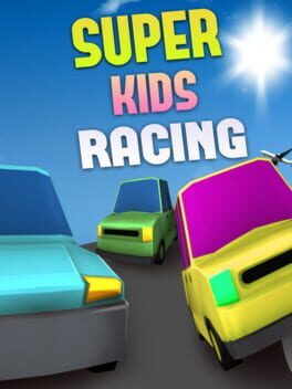 Super Kids Racing Game Cover Artwork