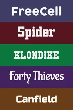 5 x Solitaire Collection