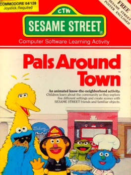 Sesame Street Pals Around Town Cover