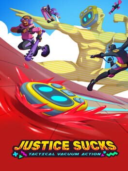 Justice Sucks: Tactical Vacuum Action Game Cover Artwork
