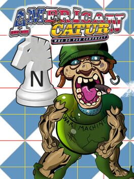 American Catur Game Cover Artwork