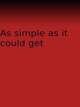 As simple as it could get