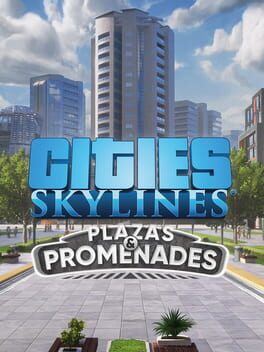 Cities: Skylines - Plazas & Promenades Game Cover Artwork