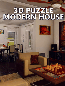 3D Puzzle: Modern House