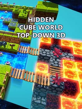 Hidden Cube World Top-Down 3D Game Cover Artwork