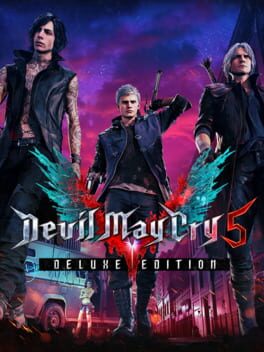 Devil May Cry 5: Deluxe Edition Game Cover Artwork