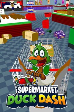 Supermarket Duck Dash Game Cover Artwork