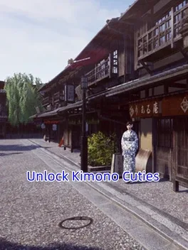 Unlock Kimono Cuties game cover