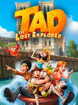 Tad the Lost Explorer and the Emerald Tablet Game Cover Artwork
