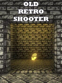 Old Retro Shooter Game Cover Artwork
