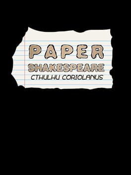 Paper Shakespeare: Modern Warfare Game Cover Artwork