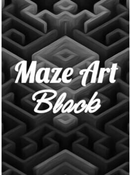 Maze Art: Black