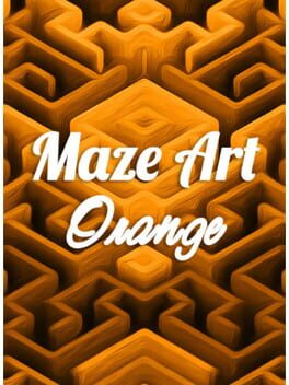 Maze Art: Orange Game Cover Artwork