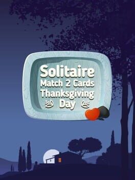 Solitaire Match 2 Cards. Thanksgiving Day