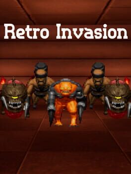 Retro Invasion Game Cover Artwork