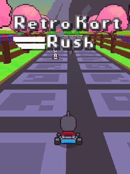 Retro Kart Rush Game Cover Artwork