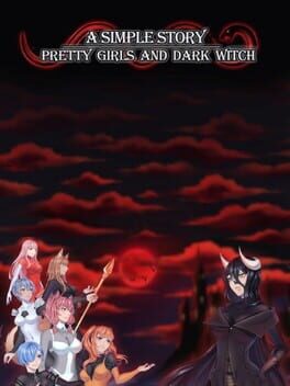 Pretty Girls and Dark Witch. A simple story Game Cover Artwork