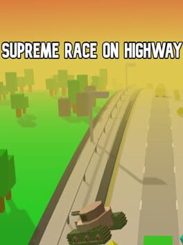 Supreme Race on Highway Game Cover Artwork