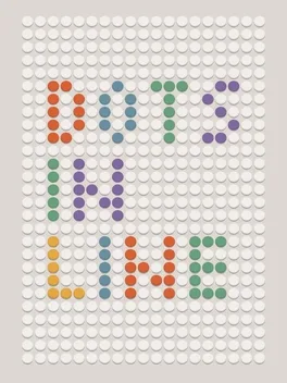 Dots in line
