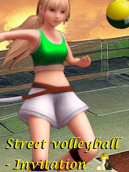 Street volleyball: Invitation Cover