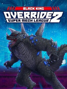Override 2: Super Mech League - Black King Fighter Game Cover Artwork