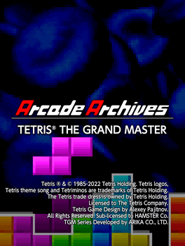 Arcade Archives TETRIS® THE GRAND MASTER for Nintendo Switch