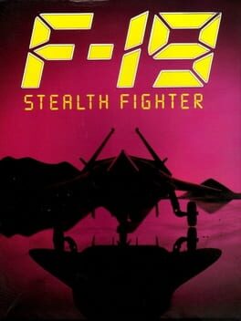 F-19 Stealth Fighter Game Cover Artwork