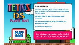 Tetris DS Puzzle Mode