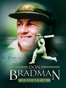 Don Bradman Cricket 14 Game Cover Artwork