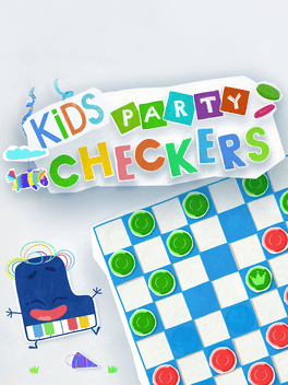 Kids Party Checkers Cover