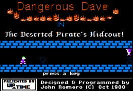 Dangerous Dave in the Deserted Pirate's Hideout