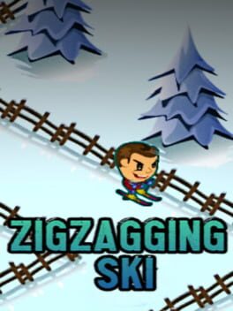 ZigZagging Ski Game Cover Artwork