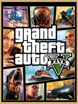 Grand Theft Auto V Game Cover Artwork