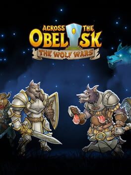 Across the Obelisk: The Wolf Wars Game Cover Artwork