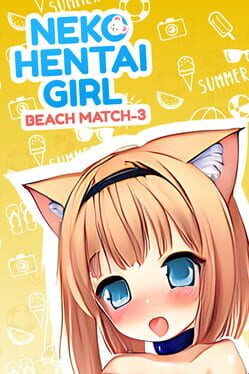Neko Hentai Girl: Beach Match-3 Game Cover Artwork