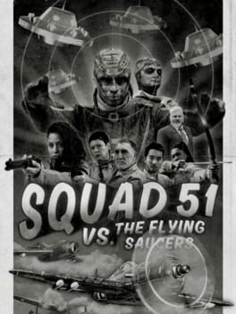 Squad 51 vs. the Flying Saucers Game Cover Artwork