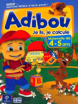 Adibou: Je lis, je calcule 4-5 ans Cover