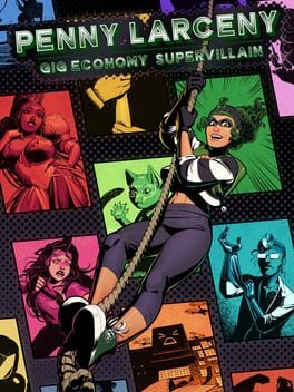 Penny Larceny: Gig Economy Supervillain Game Cover Artwork