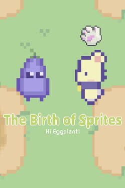 Hi Eggplant: The Birth of Sprites Game Cover Artwork