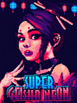 Super Geisha Neon Game Cover Artwork